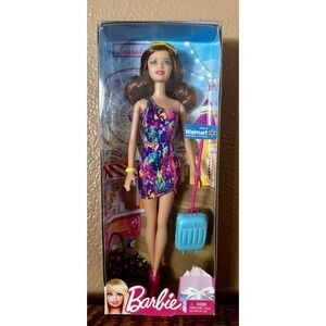 2012 Seaside Beach Barbie Doll Travel Accessories X4871 Mattel X4874 NEW IN BOX